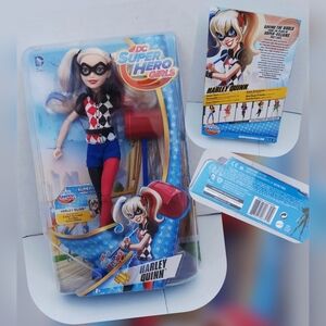 Dc Super Hero Girls Harley Quinn Doll '2015' 1st Release (NIB)